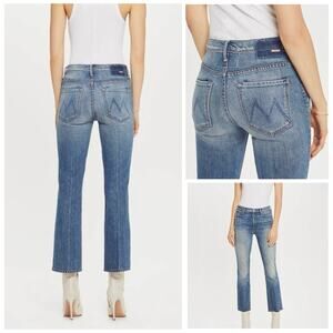 Mother SUPERIOR The Insider Ankle size 26 Sacred Medium Distressed Jeans